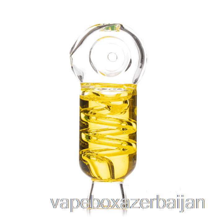 E-Juice Vape Ooze Cryo Freezable Spoon Yellow